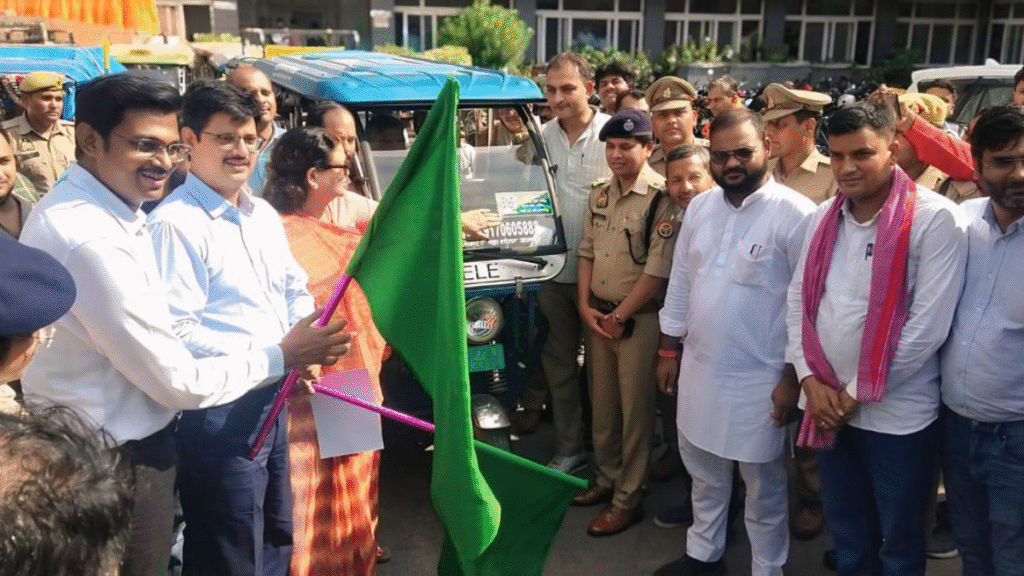 QR Code E-Rickshaws