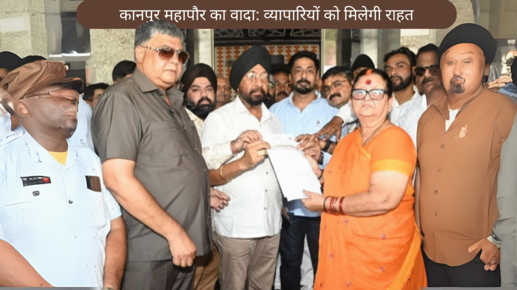 कानपुर महापौर का वादा: व्यापारियों को मिलेगी राहत