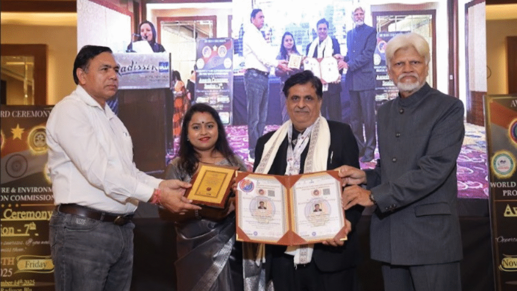 Amar Singh Chauhan honorary doctorate